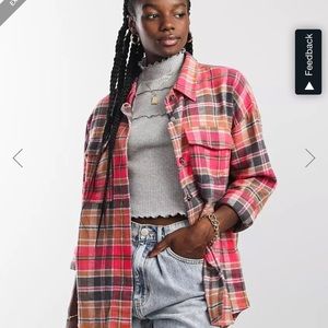 Gilded Intent Oversized Flannel